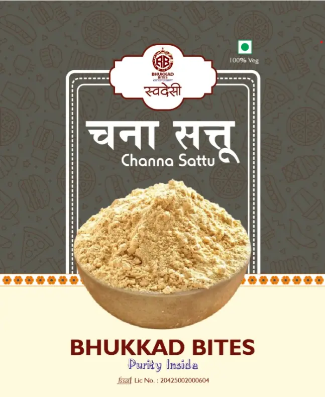 Channa Sattu-400g {Org price 160 less 30%}